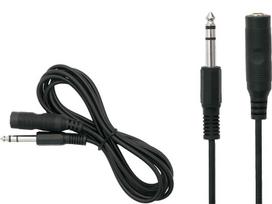 TV, SAT, HDMI, DVI kabeliai ir priedai // HDMI, DVI, AUDIO jungiamieji laidai ir priedai // 3837#                Przedłużacz jack 6,3mm 3m prosty