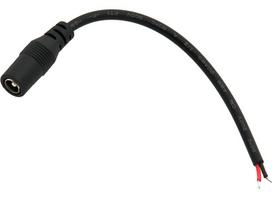 LED apšvietimas // Šviestuvai iš naujų pristatymų // 70-680# Gniazdo dc 2,1/5,5 z kablem 15cm