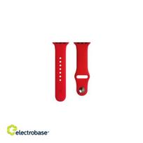 Siksniņa Evelatus Apple Watch 38/40/41mm Silicone Loop (132mm M/L) Red