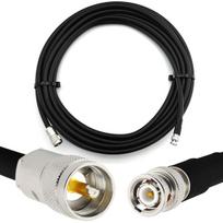 Rangeful BNC Male į PL259 3m UHF CB lanksčiojo koaksialinio kabelio — LMR400 UF UltraFlex atitikmuo HF400-BNCM-PL-3
