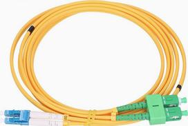 SC/APC-LC/UPC patch cord/ duplex/ SM/ 1m, LSZH