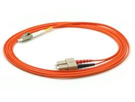 SC-LC duplex, Multimode MM, OM2, 50/125, 2.0m/lLSZH