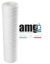 Filtra elements FA 9 3/4",10 mikr.(diegs) Filtra elements FA, polipropilēna diegs | Made in Italy