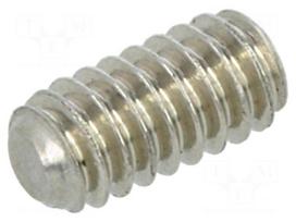 Screw | M2x4 | 0.4 | Head: without head | hex key | HEX 0.9mm | DIN 913