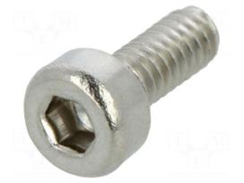 Screw | M2x5 | 0.4 | Head: cheese head | hex key | HEX 1.5mm | DIN 912