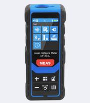 Daugiafunkcis lazerinis matuoklis | iki 120 m | Atmintis | IP54 | Ličio baterija | Patobulintas LCD