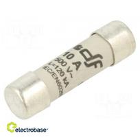Fuse: fuse | gG | 10A | 500VAC | 250VDC | 10.3x38mm