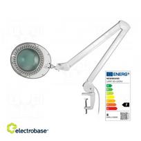 Desktop magnifier with backlight; 5dpt(x2.25); ¨120mm; ¨4.72"