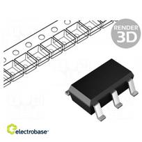 IC: digital; buffer; Channels: 1; IN: 2; SMD; SOT25; Series: AHCT; 40uA