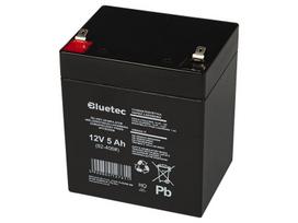 Akumuliatoriai ir baterijos // 12V, 6V, 4V akumuliatorius švino-rūgšties hermetiškas AGM VRLA // 82-406# Akumulator żelowy 12v  5ah bluetec 100x90x71_4,8
