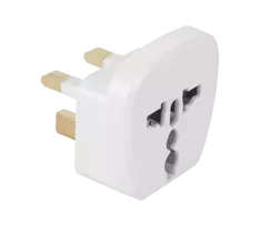 Universalus kelioninis AC adapteris iš JK į ES, JAV, Aziją | Maks.16A (QZ36)