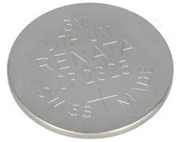 Baterija: ličio; 3V; CR2325, moneta; ̈23x2,5 mm; 190 mAh