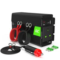 Automobilinis inverteris iš 24V į 230V 500W/1000W | Grynoji sinusoidinė banga | JK kištukas (Anglija