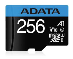 MEMORY MICRO SDXC 256GB W/AD./AUSDX256GUICL10A1-RA1 ADATA