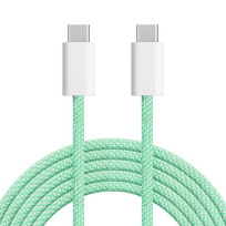 100 W patvari jungtis USB-C - USB-C | 1,5 mln. |  Žalia | Krugeris ir Matzas