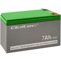 Nepertraukiamo maitinimo šaltinis (UPS) 12 V 7 Ah AGM akumuliatorius :: Gnybto tipas T2 (6,35 mm)