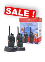 PNI R40 PRO racijos (2 vnt.), 0.5W, ASQ, TOT, monitorius, 1200mAh, įkroviklis ir ausinės rinkinyje