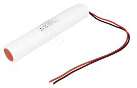Baterija: Ni-MH; C;3,6 V; 4000 mAh; 250 mm laidai; Ø28.6×150mm