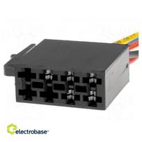 ISO plug,wires; PIN: 5
