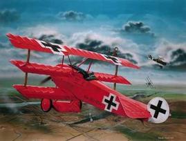Žaidimų zona | PC | Konsolės | Priedai // Edukaciniai žaislai | Interaktyvūs | Kūrybiški | Meniški // Model plastikowy fokker dr.i richthofen