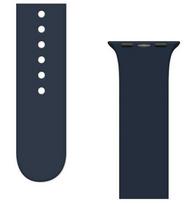 Dirželis iLike  Silicone Strap APS Silicone Watch Band Ultra / 8/7/6/5/4/3/2 / SE (45/44 / 42mm) Strap Watchband Dark Blue
