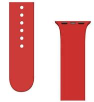Dirželis iLike  Strap APS Silicone Watch Band Ultra / 8/7/6/5/4/3/2 / SE (45/44 / 42mm) Strap Watchband Red