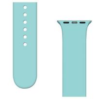 Dirželis iLike  Strap APS Silicone Band for Watch Ultra / 8 / 7 / 6 / 5 / 4 / 3 / 2 / SE (45 / 44 / 42mm) Strap Watch Bracelet Light Blue