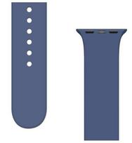 Dirželis iLike  Strap APS Silicone Watch Band Ultra / 8/7/6/5/4/3/2 / SE (45/44 / 42mm) Strap Watchband Blue