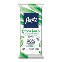 Presto Green Home Wet wipes for various surfaces 60pcs