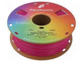 Filament: PLA | 1.75mm | translucent magenta | 190÷230°C | 1kg