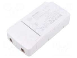 Power supply: switching | LED | 44W | 28÷42VDC | 700÷1050mA | IP20 | LCA