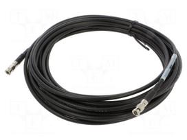Cable | 7m | Micro BNC male,both sides | black | straight | 0÷40°C | 75Ω