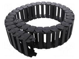 Cable chain | B17 | Bend.rad: 48mm | L: 1006mm | Int.height: 32mm