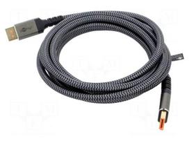 Cable | DisplayPort plug,both sides | textile | DisplayPort 2.1
