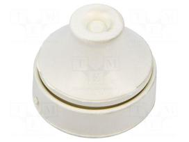 Grommet | EPDM | light grey | Panel thick: 1÷4mm | Øcable: 5÷9mm