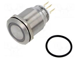 Switch: vandal resistant | Pos: 2 | SPDT | 3A/220VAC | 5A/24VDC | IP65