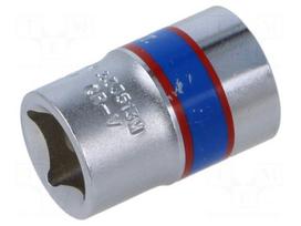 Socket: 6-angles | socket spanner | 13mm | 3/8" | short