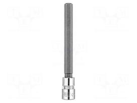 Socket: hex key-bit | HEX 7mm | 1/4" | Socket bit length: 87mm | long