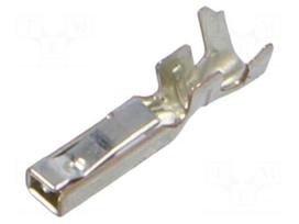 Connector: wire-wire | socket | female | crimped | tinned | 20AWG