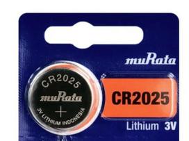 CR2025 baterijos 3V Murata ličio CR2025 pakuotėje po 1GB.