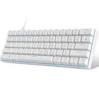 Magegee STAR61 White, Blue Lighting, Red Switch, US