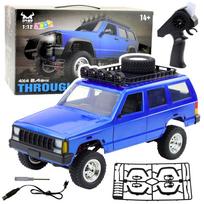 Žaidimų zona | PC | Konsolės | Priedai // Radijo valdomi žaislai ir priedai // Samochód Terenowy MN78 Zdalnie Sterowany RC Napęd 4x4 Niebieski 1:12
