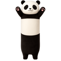 Žaidimų zona | PC | Konsolės | Priedai // Žaislai ir žaidimai vaikams // Pluszowa Maskotka Panda Poduszka Podłużna Wałek Biało Czarna 70cm
