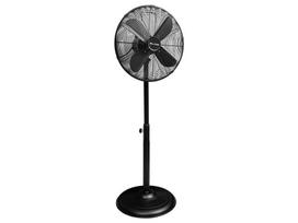 Klimato priemonės // Ventiliatoriai // 44-656# Wentylator stojący 16" 60w czarny metalowy