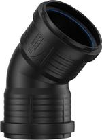 PP MASTER3+ bend Dn 40x45° 2 sleeves