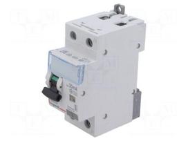 RCBO breaker | Inom: 10A | Ires: 30mA | Max surge current: 250A | IP20