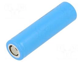 Re-battery: Li-Ion | MR18650 | 3.6V | 2550mAh | Ø18.4x65.1mm | 7.6A