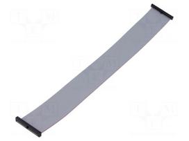 Ribbon cable with IDC connectors | IDC socket,both sides | 254mm