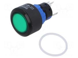 Switch: push-button | Pos: 2 | SPDT | 0.5A/220VAC | 1A/24VDC | ON-(ON)