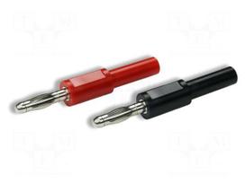 Laboratory connector: 4mm banana | adapter | 10A | 30VAC | 60VDC